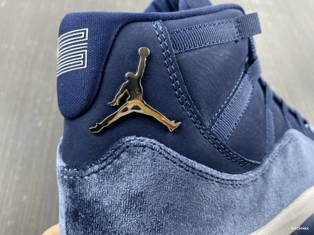 Cheap 11 Navy Air WMNS Midnight Jordan Velvet AR0715-441 0815